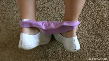 Spanked for Scratching the Car